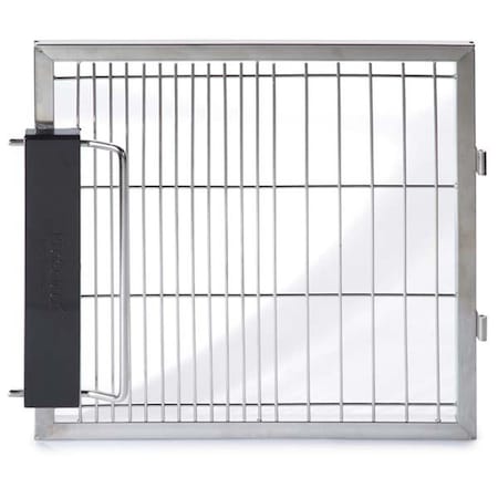 Petpath Stainless Steel Modular Kennel Cage Door - Large PE2640032